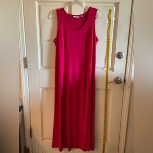Fuchsia pink Susan graver maxi